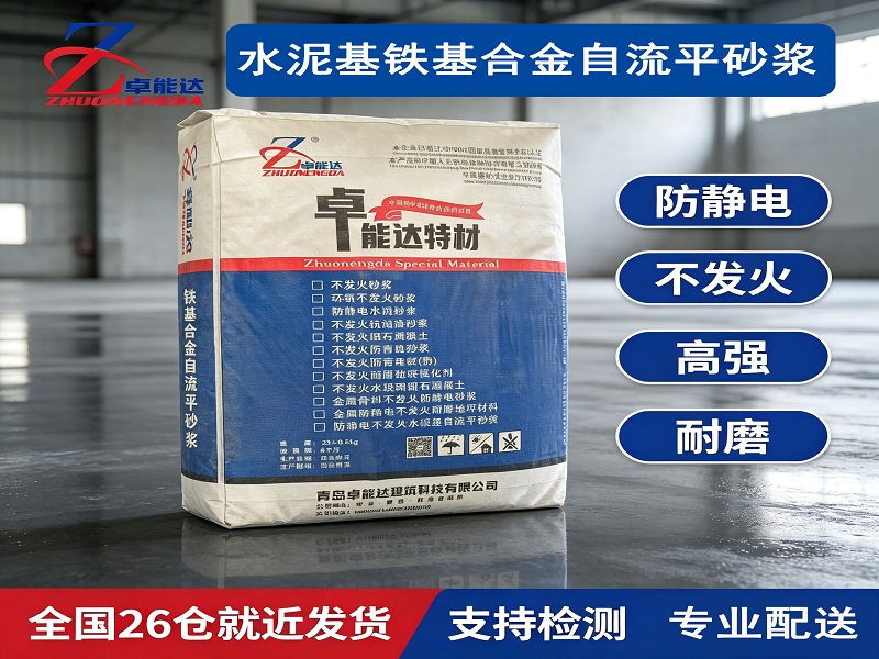 水泥基铁基合金自流平砂浆